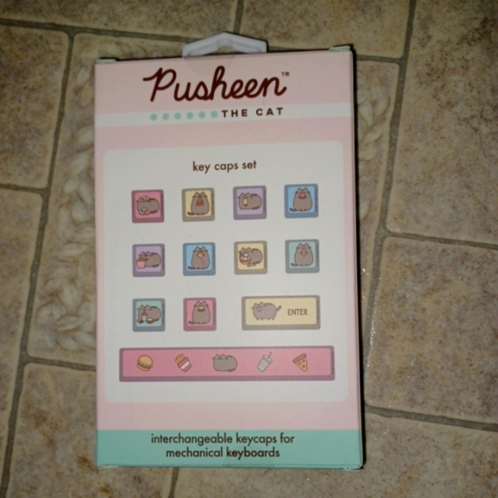 Pusheen Key Caps Set - Multicolor - Picture 2 of 7